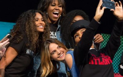 Michelle Obama Celebrates College-Bound Students In Star-Studded College Signing Day 2018